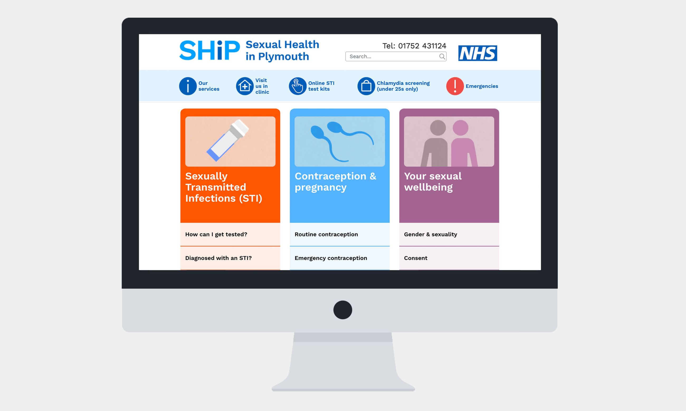 Design Science NHS Sexual Health Centre STI home testing kits